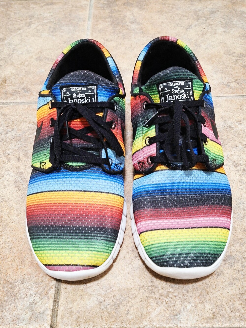 Nike SB Stefan Janoski Max Premium Mexican Blanket Size 10 With Box
